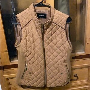Brown Vest with Gold Embellishments size M
